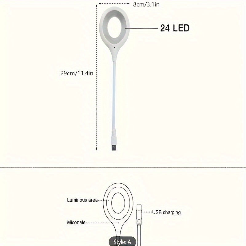 Lumière de nuit intelligente du contrôle vocal LED d'USB-Créez une atmosphère confortable n'importe où