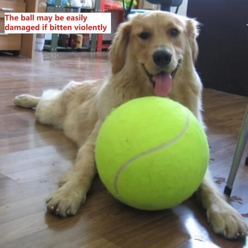 Juguete interactivo del perro 1pc-24cm \ u002F9.5in lanzador de la pelota de tenis del animal doméstico para el entrenamiento y el tiempo de juego