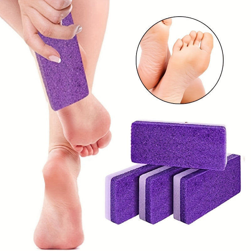 4pcs piedra de piedra para exfoliar y eliminación de callos-removedor de piel dura para cuidado de los pies y depurador de pedicura