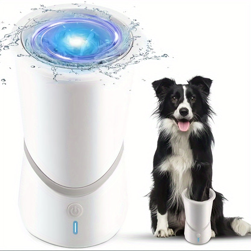 Pamper Your Pet's Paws: Electric Silicone Pet Foot Cleaner with Massage Function