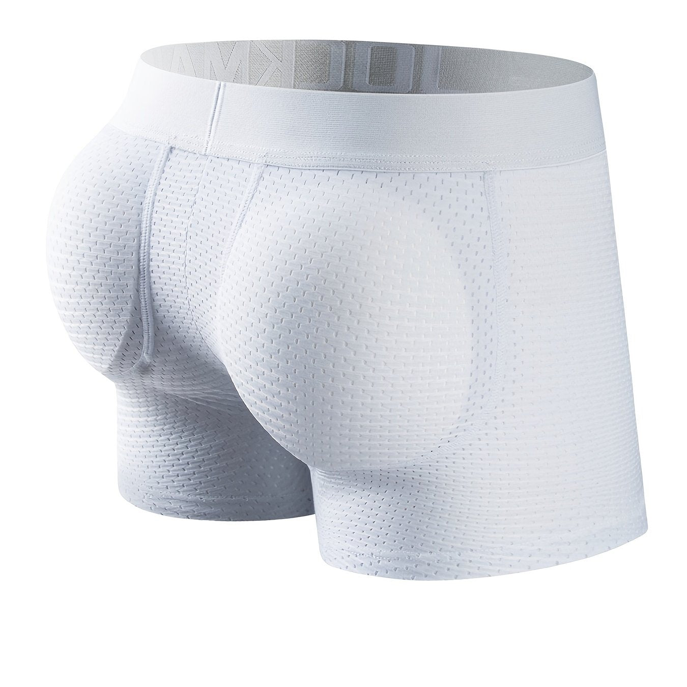 1 peça cueca boxer masculina sexy fashion respirável macia e confortável com elevação do bumbum