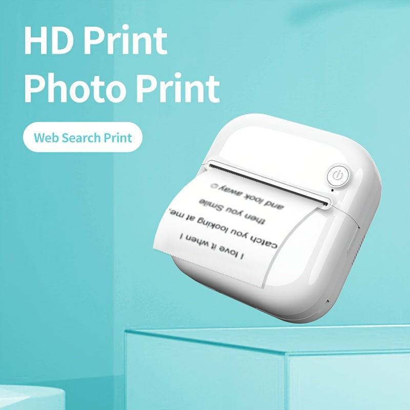 Mini Pocket Printer: Portable Thermal Printer for Android\u002FIOS APP, Inkless & Perfect for Home, Office, Study & Work! The Perfect Gift for Christmas