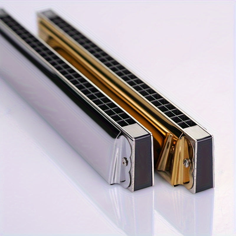 East top 24-Hole Tremolo Harmonica C Key Good-air étanchéité professionnel Harmonica Instruments de musique